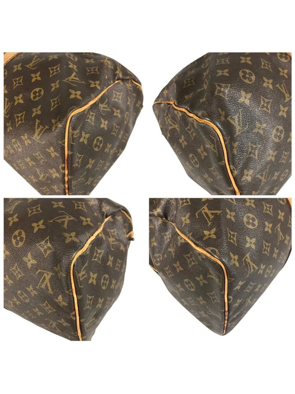 Authentic Louis Vuitton Classic Monogram Keepall 45 Handbag - Picture 10 of 12